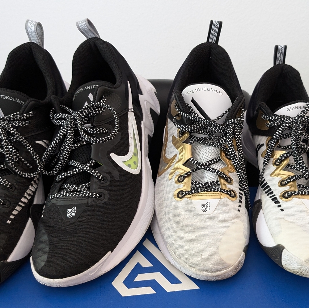 Nike Giannis Immortality Sneakers 2 Pairs